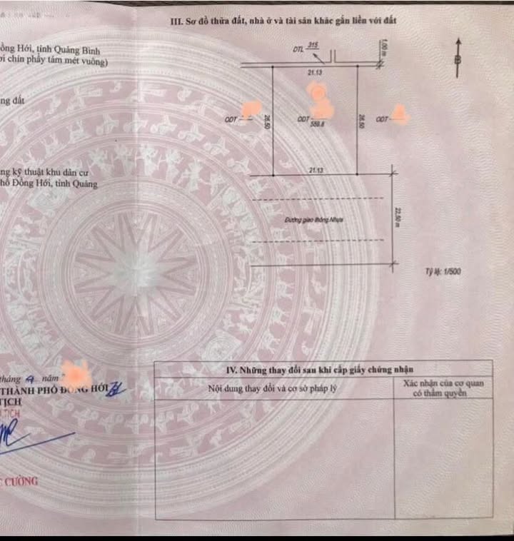 Biệt thự Đông Phùng Hưng Đồng Hới 560m² - Vị trí đắc địa cho kinh doanh!