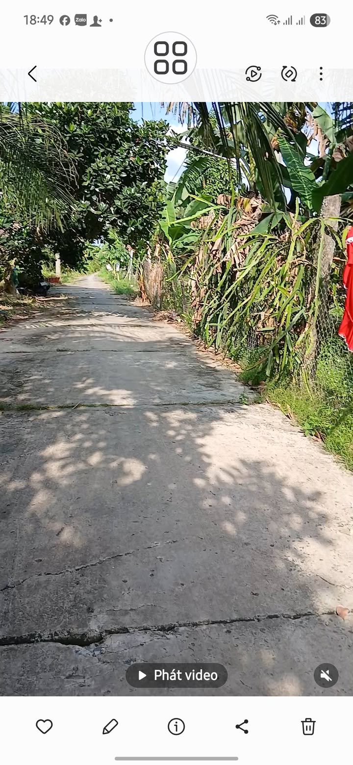 Đất mặt tiền đường Trần Thị Nhượng Sa Đéc 2042m² giá 3.5 tỷ - Cơ hội đầu tư tuyệt vời!