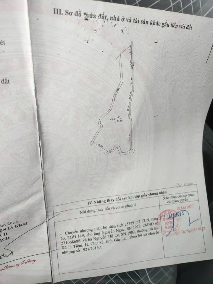 Đất nền Gào, Pleiku 25300m² giá 950 triệu - Đầu tư sinh lời hấp dẫn!