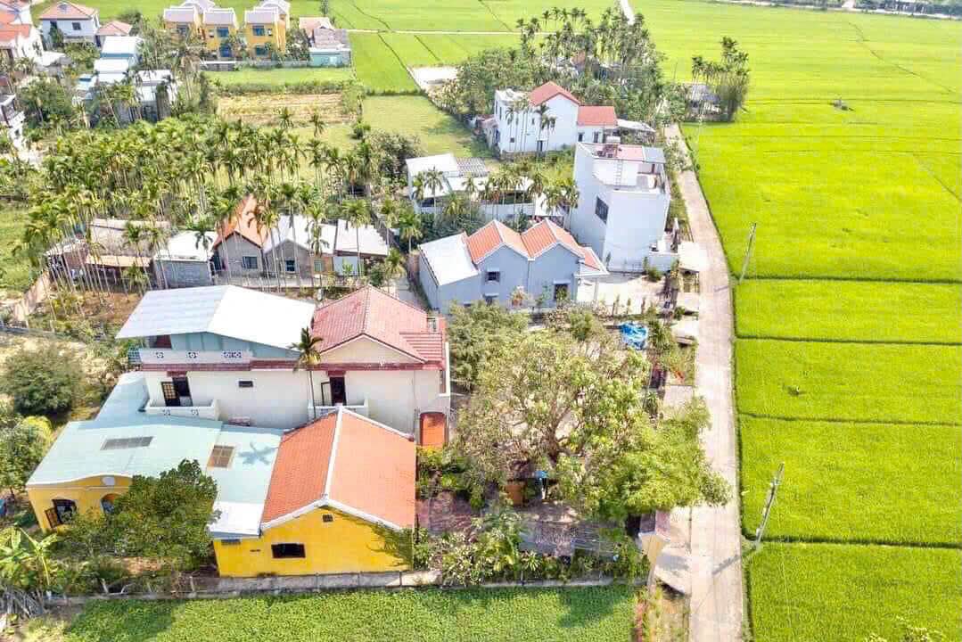 Đất Cẩm Thanh Hội An 400m² giá 10 tỷ - Tặng nhà View Lúa