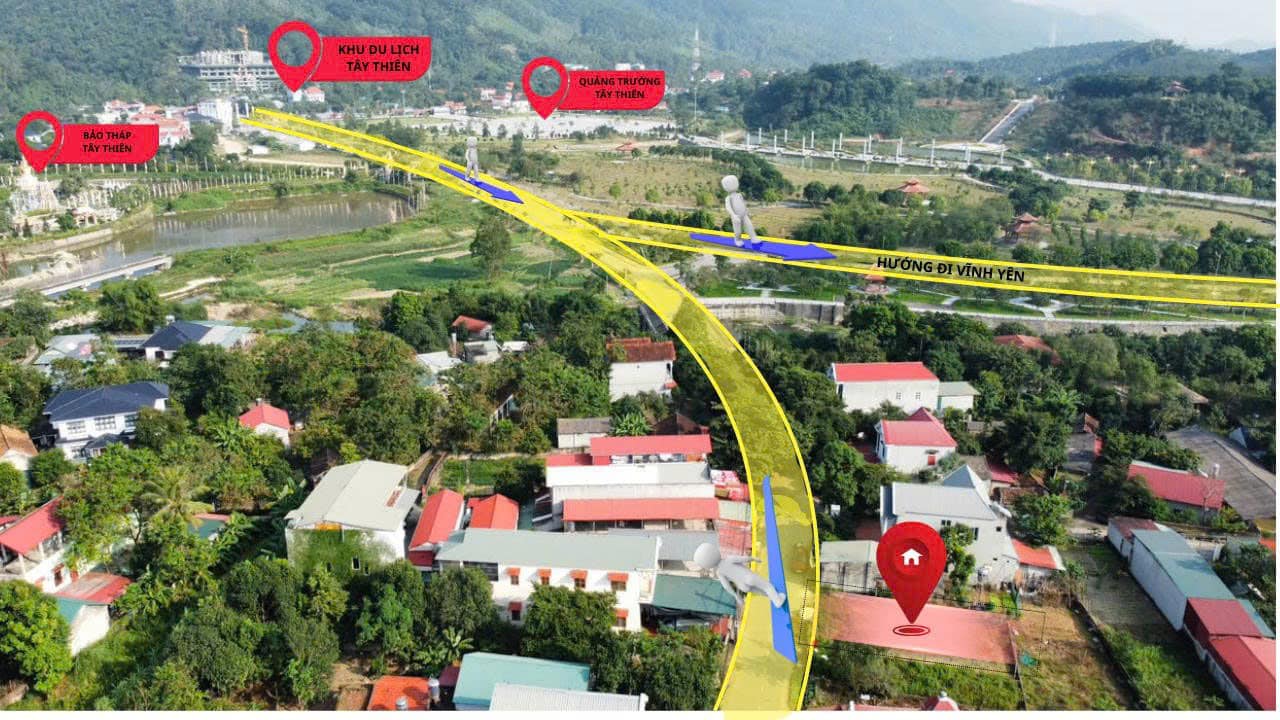 Đất nền Đại Đình, Tam Đảo 220m² - Sổ đỏ chính chủ, giá thỏa thuận!