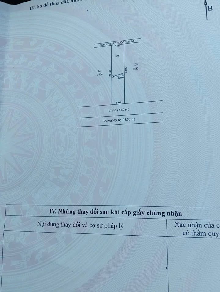 Đất thổ cư Phong Điền Cần Thơ 120m² giá 820 triệu - Sát trường và chợ, mặt tiền thuận lợi!