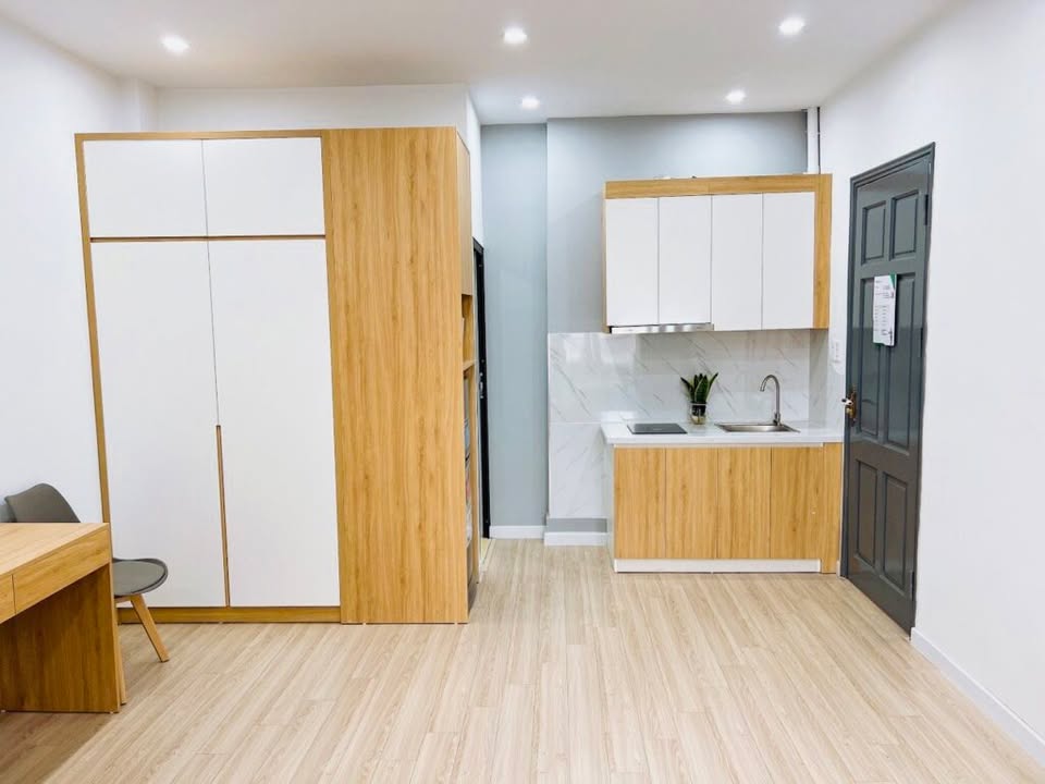 Căn hộ cho thuê 444 Đội Cấn 30m² - Đầy đủ nội thất, nuôi pet thoải mái!