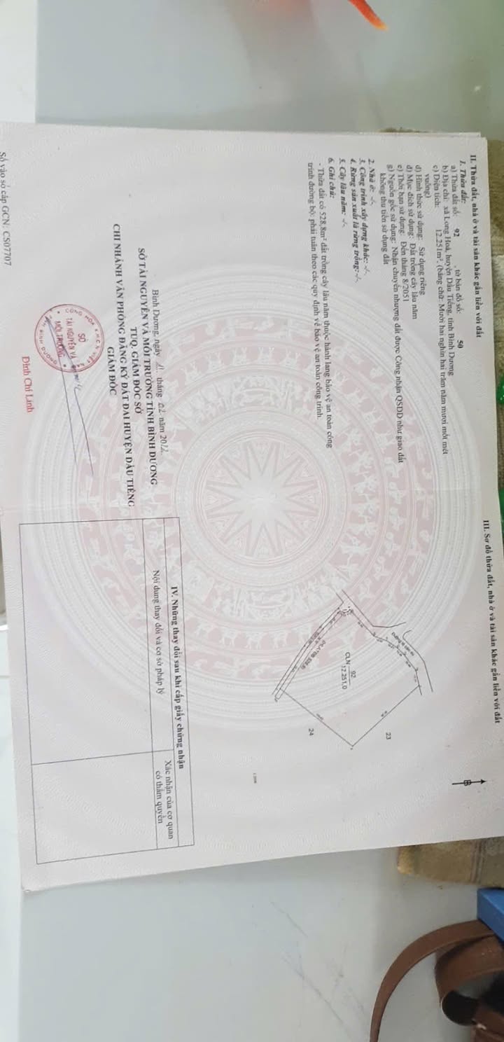 Đất Long Hoà Dầu Tiếng 12.251m² giá thương lượng - Cơ hội đầu tư sinh lời!