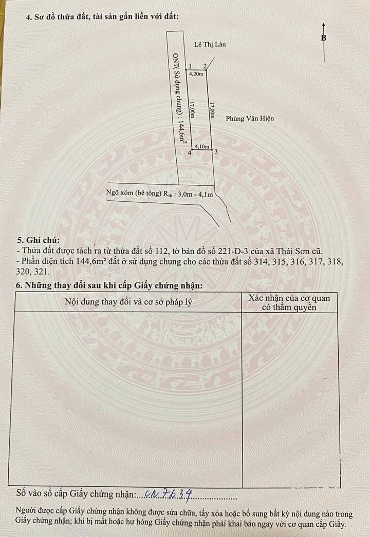Nhà bán Thôn Áng Sơn, xã Thái Sơn, huyện An Lão 70m² giá 700 triệu - Ô tô vào tận nơi!