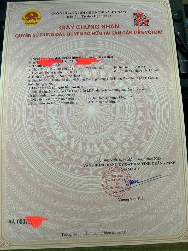 Townhouse Green Diamond Đống Đa 108m² - Chính chủ bán ô góc kinh doanh tuyệt vời!