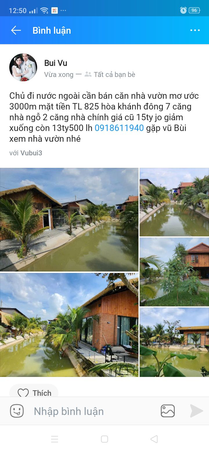 Nhà vườn 3000m² TL 825 Hòa Khánh Đông giá chỉ 13.5 tỷ - Cơ hội đầu tư hấp dẫn!