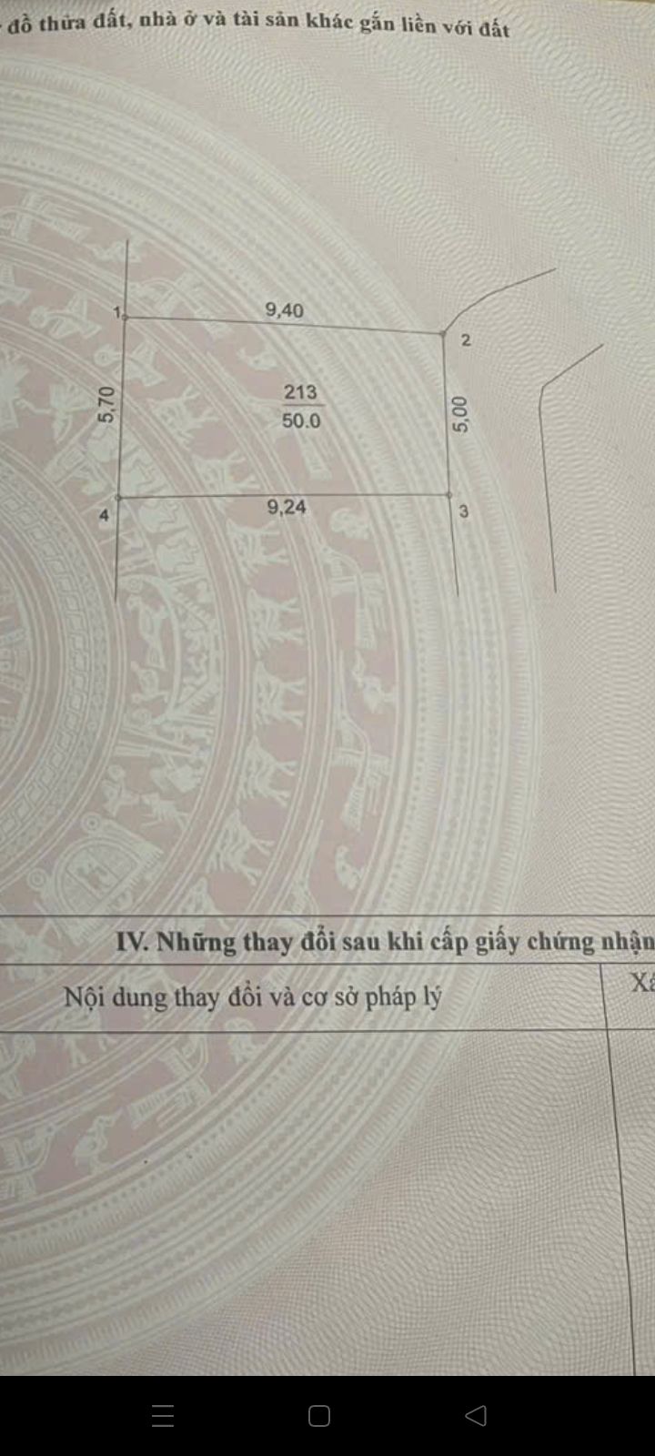 Đất nền Chương Dương - Hoàn Kiếm 50m² giá 3 tỷ - Cần tiền bán gấp!