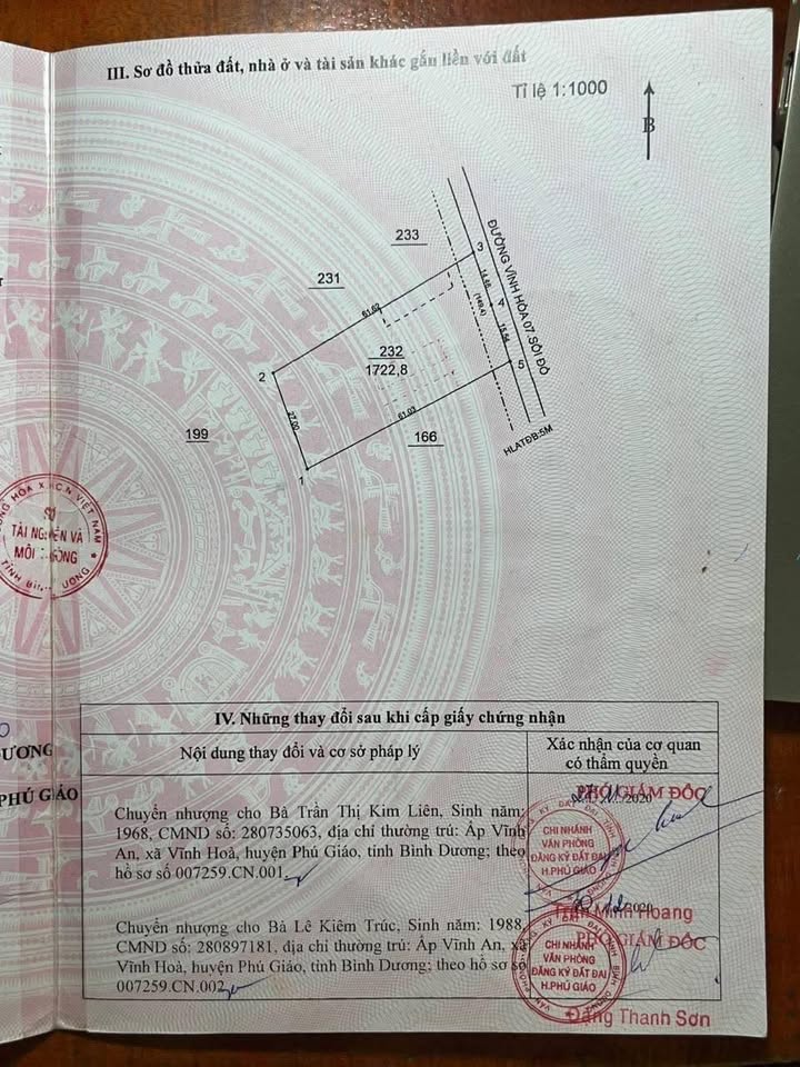 Đất thổ cư 300m² đường nhựa 07, xã Vĩnh Hòa - Giá tốt, đầu tư sinh lời!