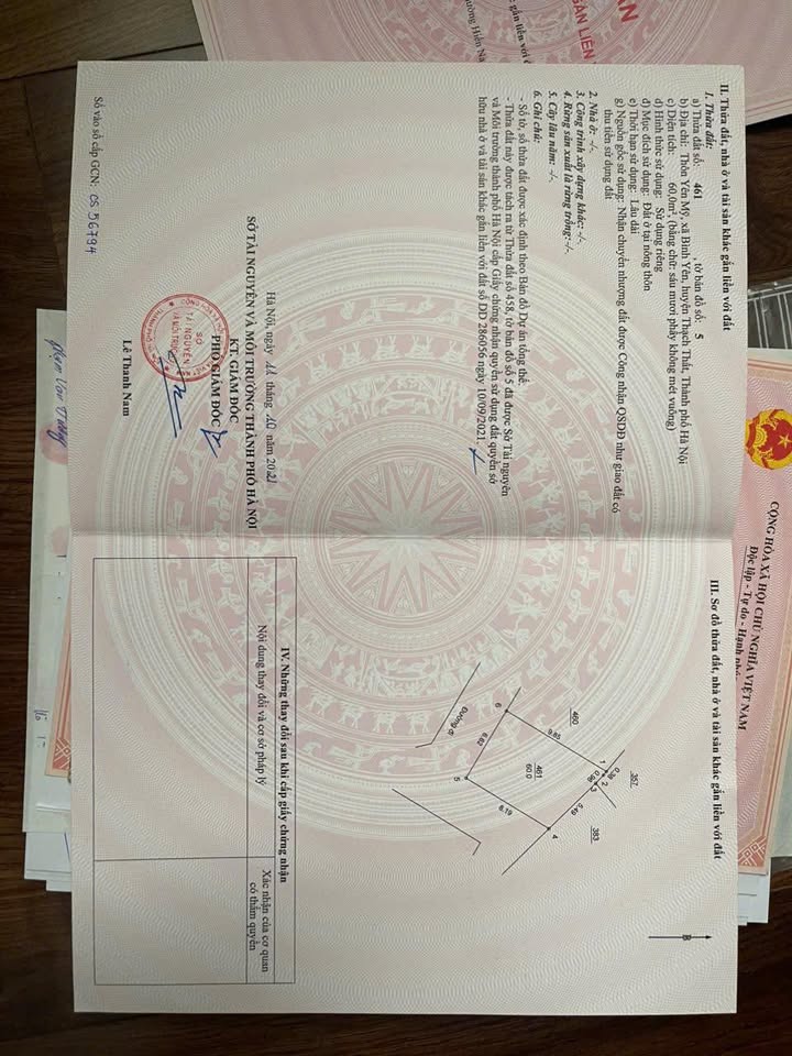 Đất 2 mặt tiền Thôn Yên Mỹ, xã Bình Yên, 63m² giá 1 tỷ - Đón sóng Metro số 5!