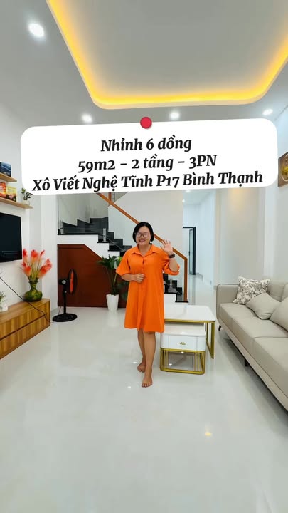 Nhà đẹp Bình Thạnh 59m² giá 6.85 tỷ - Đón Tết ngay tại cầu Thị Nghè!