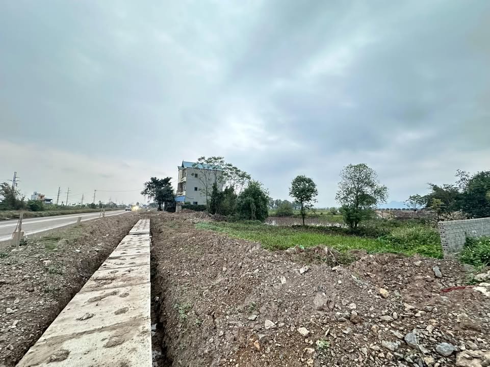 Đất nền Hợp Tiến, Mỹ Đức 60m² - Mặt đường tỉnh lộ 424, giao thông thuận lợi!