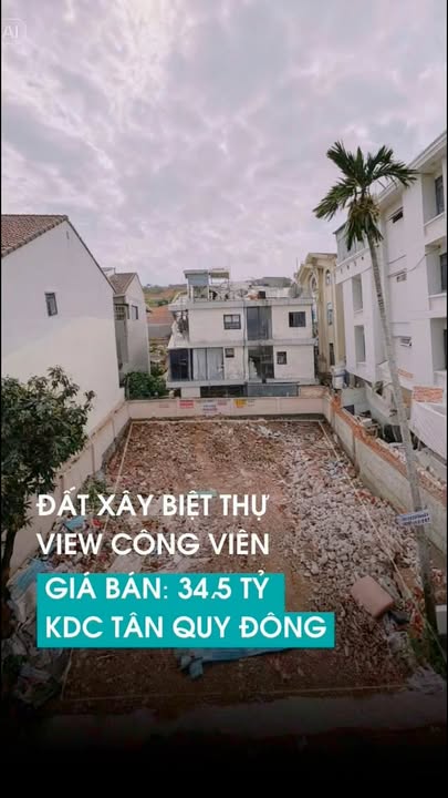 Đất biệt thự view công viên Tân Quy Đông Q7 233m² giá 34.5 tỷ - Không gian sống lý tưởng!
