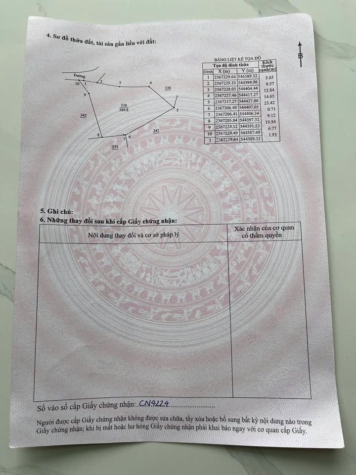 Đất thổ cư Minh Tân, Yên Thạch, 589m² - Cơ hội đầu tư hấp dẫn!