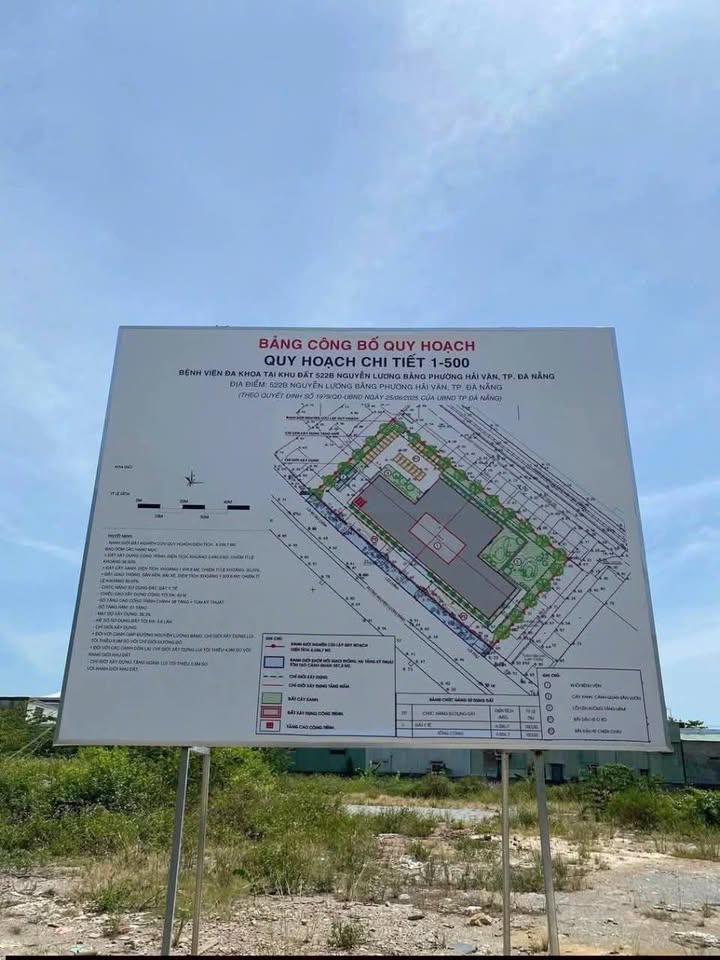 Đất Mặt Tiền Nguyễn Lương Bằng Liên Chiểu 125m² giá 8 tỷ - Cơ hội đầu tư vàng!