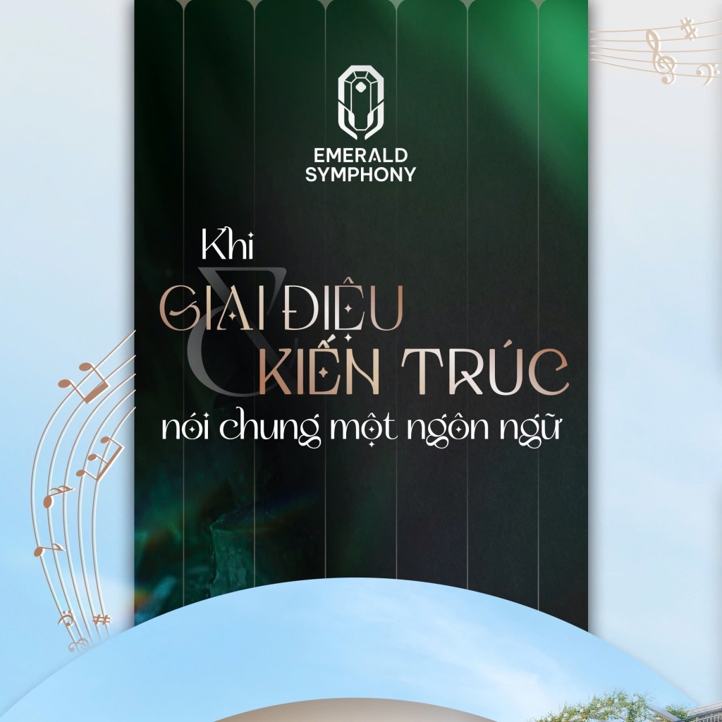 Nhà phố phân khu Gloria - Emerald Symphony 99m² giá 8 tỷ - Kiến trúc hiện đại độc bản