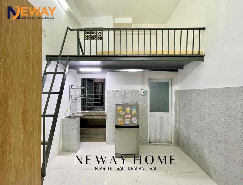 Phòng trọ có gác cao rộng 30m² giá 3.4 triệu - An ninh 24/7 ngay Âu Cơ!