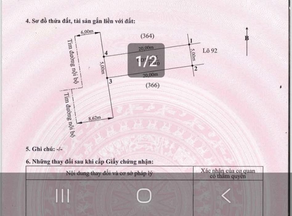 Đất nền 300m² tại khu Sao Đỏ Anh Dũng - Vị trí đắc địa, sổ đỏ chính chủ!