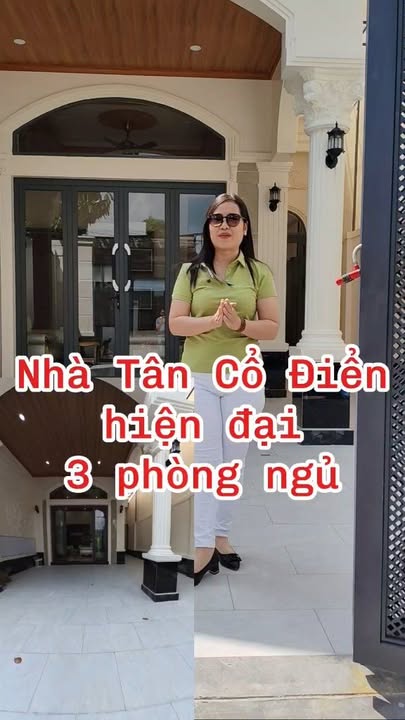 Nhà Tân Cổ Điển Vĩnh Long 117m² - Thiết kế sang trọng, pháp lý rõ ràng!