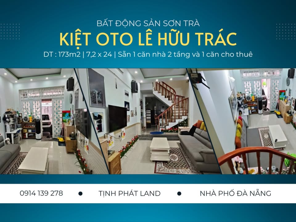 Đất nền mặt tiền Lê Hữu Trác, Sơn Trà 173m² giá 16.2 tỷ - Cơ hội đầu tư hấp dẫn!
