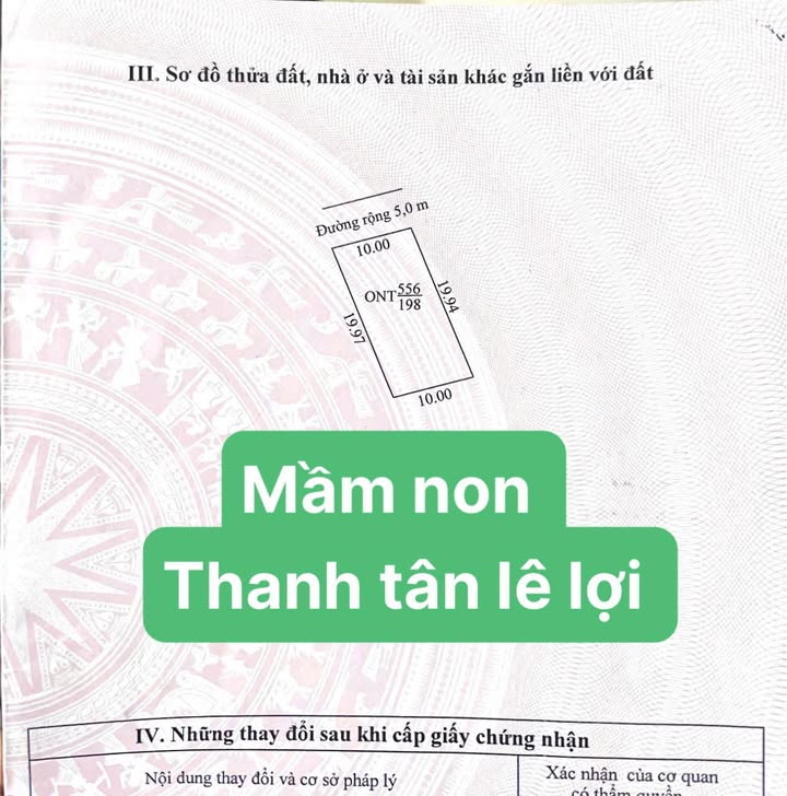 Đất nền Lê Lợi, Chí Linh 200m² giá 1 tỷ - Biệt thự ven hồ lý tưởng!