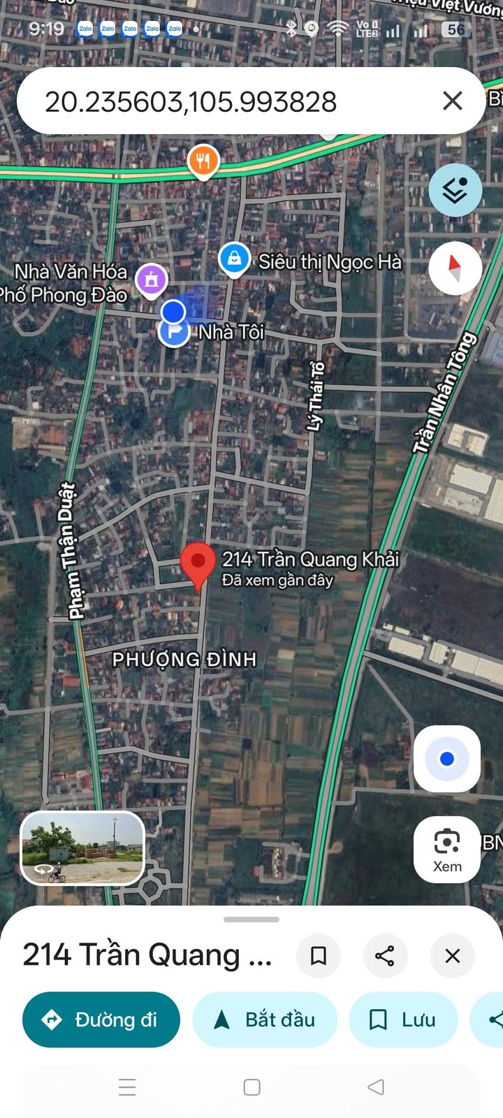 Đất mặt tiền Trần Quang Khải, Ninh Bình 152m² - Đầu tư sinh lời ngay!