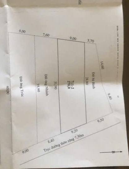 Đất Quảng Cát 270m² giá 2 tỷ - Cơ hội đầu tư hấp dẫn!