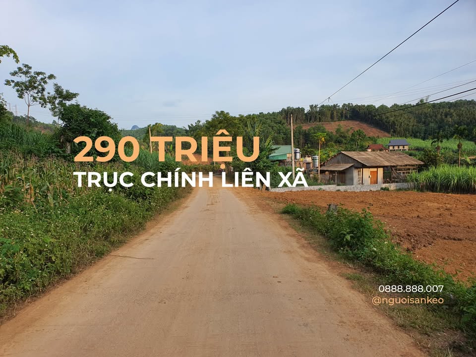 Đất nền Mường Hoa, Phú Thọ 250m² giá 290 triệu - Cơ hội đầu tư vàng!