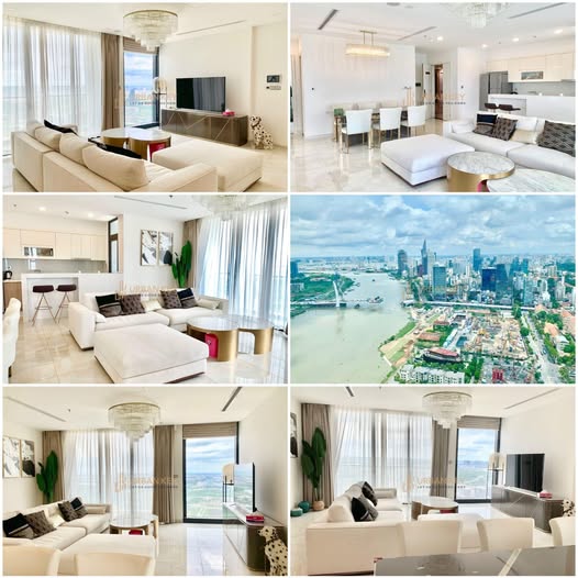 Căn hộ Vinhomes Golden River 121m², giá 40 triệu - View sông ngắm pháo hoa đẹp mê ly!