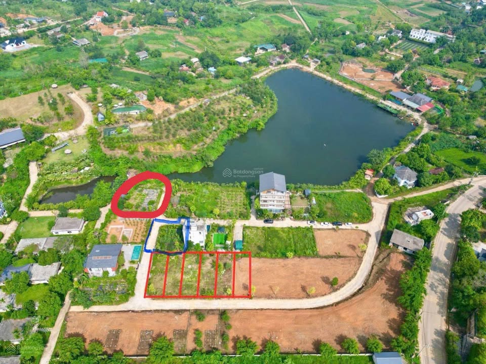 Đất nền Yên Bài, Ba Vì 445m² giá 6,3 tỷ - View hồ lý tưởng cho nghỉ dưỡng!