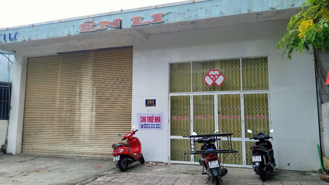 Cho thuê mặt bằng mặt tiền 283 Huỳnh Thúc Kháng, Tam Kỳ 300m² - Vị trí đắc địa cho kinh doanh