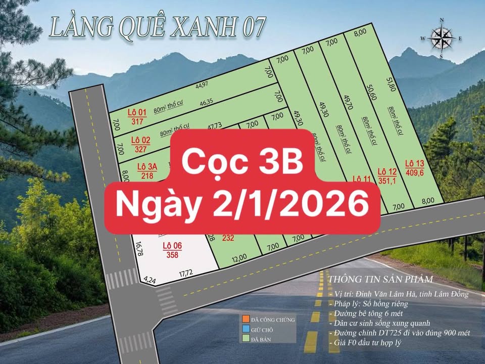 Đất nền Tân Văn Lâm Hà 356m² giá 750 triệu - Đầu tư thông minh ngay hôm nay!