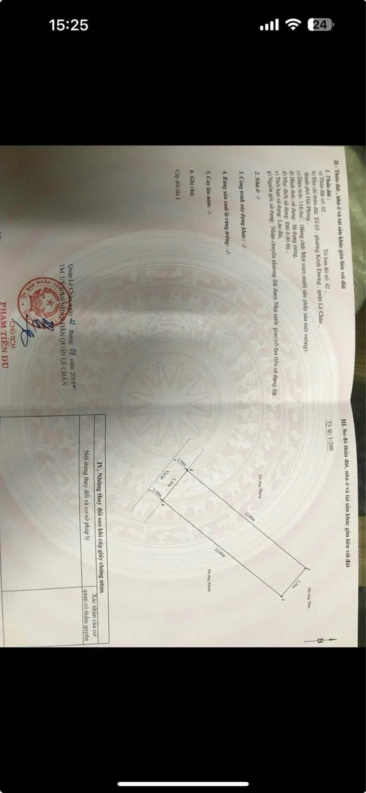 Đất nền Đoàn Kết, Lê Chân, Hải Phòng 116m² - Giá tốt, vị trí đắc địa!