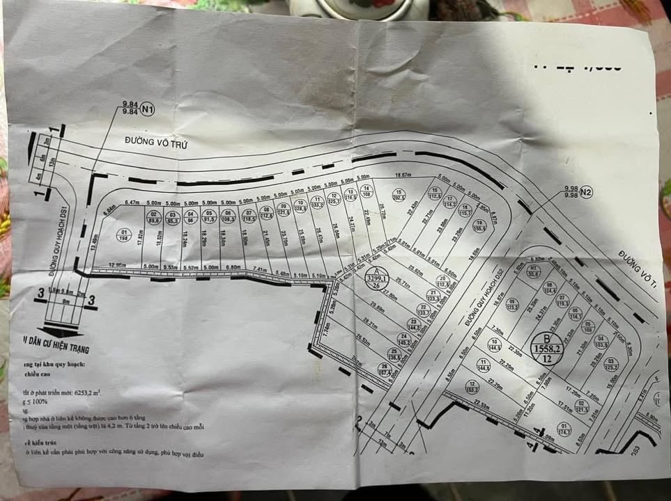 Đất mặt tiền đường Võ Trứ, Nhơn Thành, An Nhơn 114m² - Cơ hội đầu tư tuyệt vời!