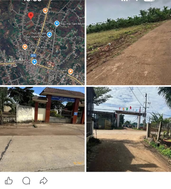 Đất nền Ea Kuang, Krông Pắc 180m² giá chỉ 500 triệu - Cơ hội đầu tư vàng!