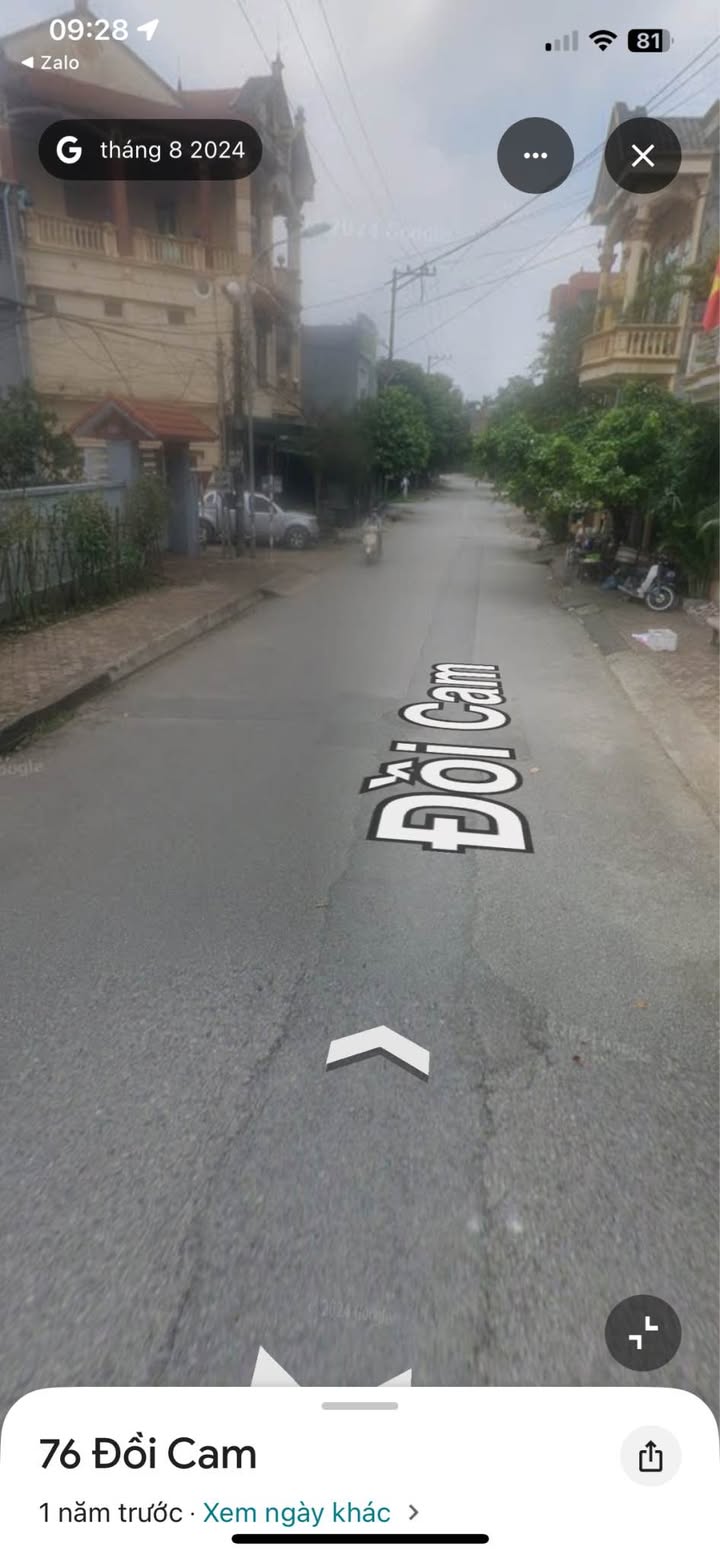 Đất thổ cư Đồi Cam, Thanh Miếu, Việt Trì 52m² giá 2 tỷ - Sẵn nhà cấp 4 ở ngay!