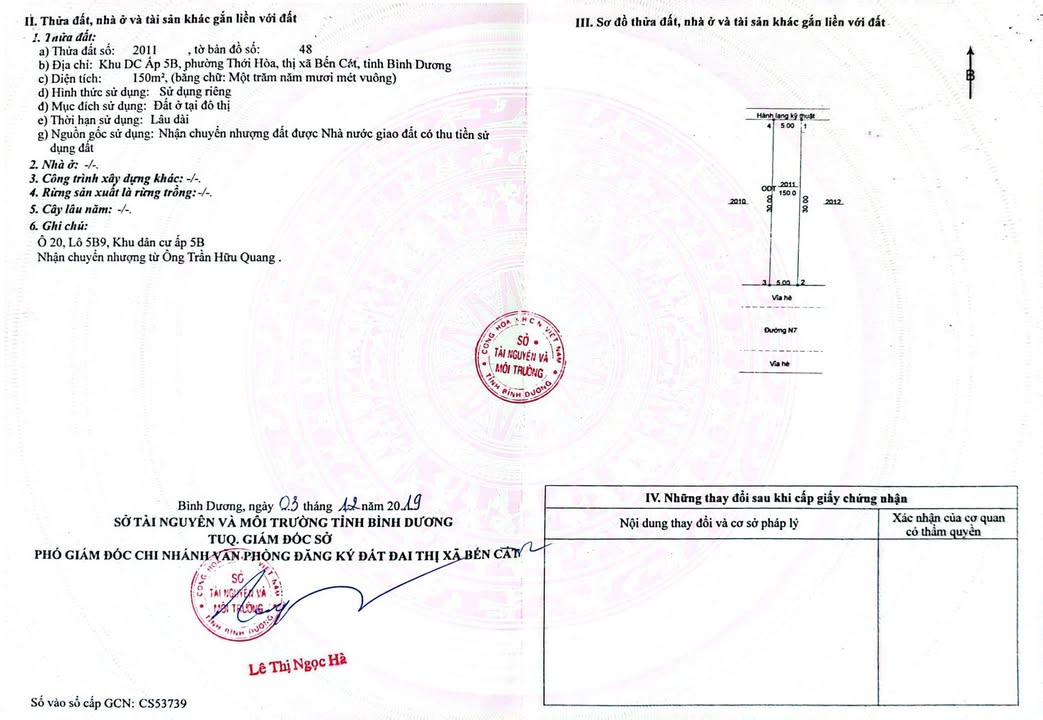 Đất nền Bến Cát - Đường Mỹ Phước 4 - 150m² - Cơ hội đầu tư tuyệt vời!