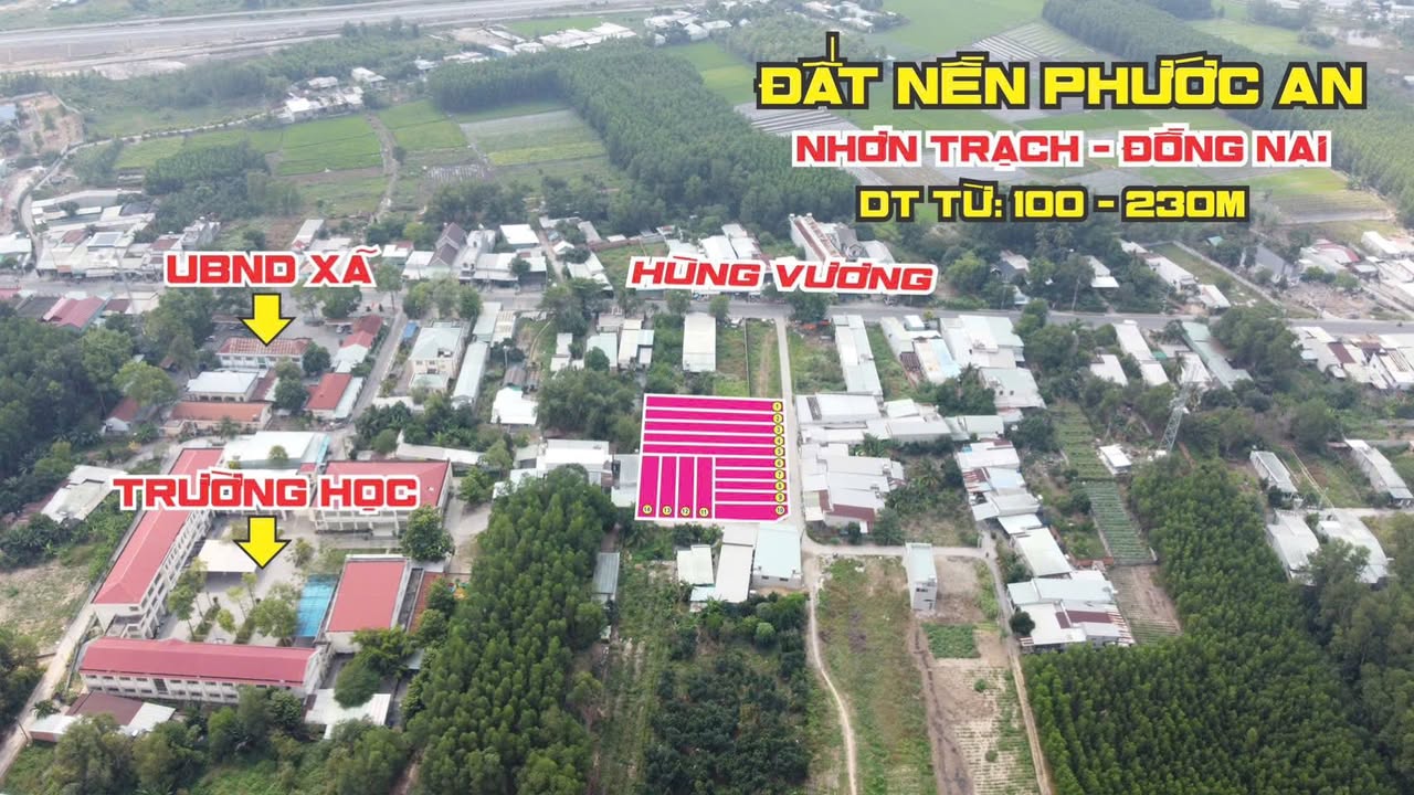 Đất nền Phước An, Nhơn Trạch 100m² - Đầu tư sinh lời ngay!