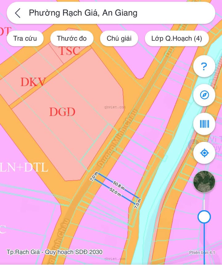 Đất nền mặt tiền đường Dương Minh Châu, Vĩnh Quang 357.9m² - Cơ hội đầu tư hấp dẫn!
