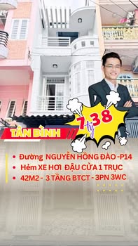 Nhà riêng Tân Bình 42m² giá 7.38 tỷ - Khu VIP Nguyễn Hồng Đào, ô tô vào tận nhà!