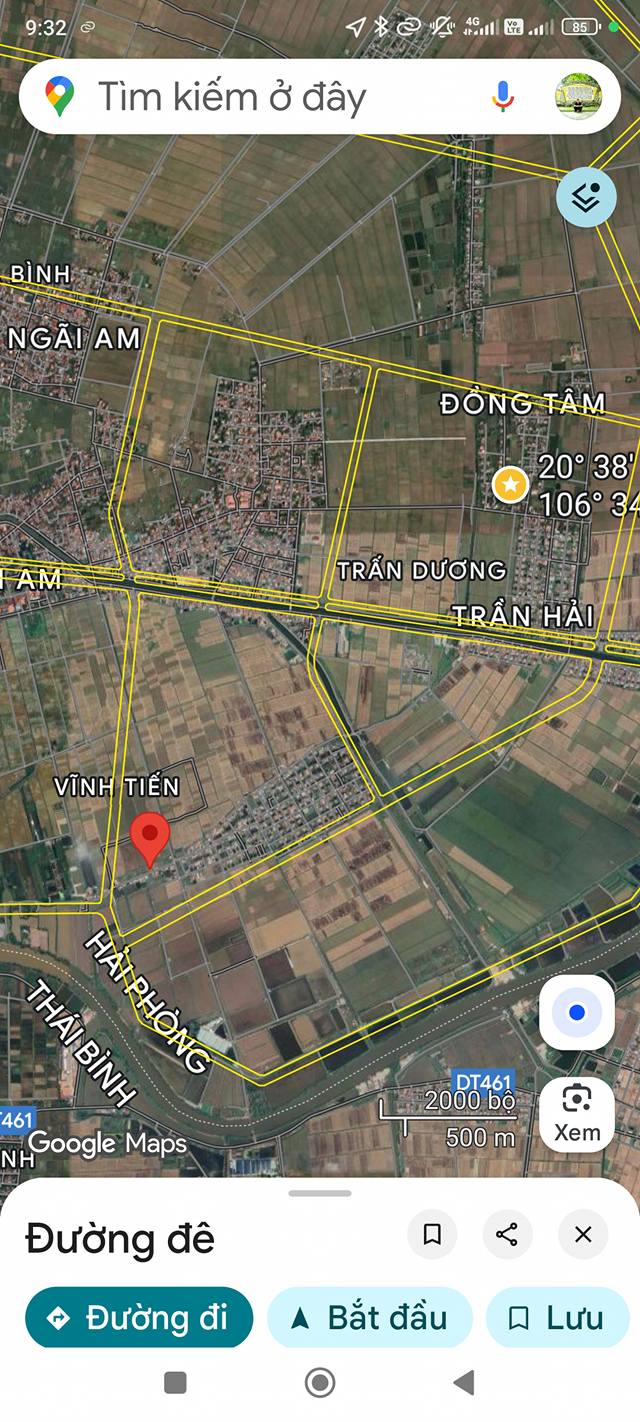 Đất nền Vĩnh Tiến 193m² giá 1,2 tỷ - Đường ô tô tránh nhau, sát KCN Trấn Dương!