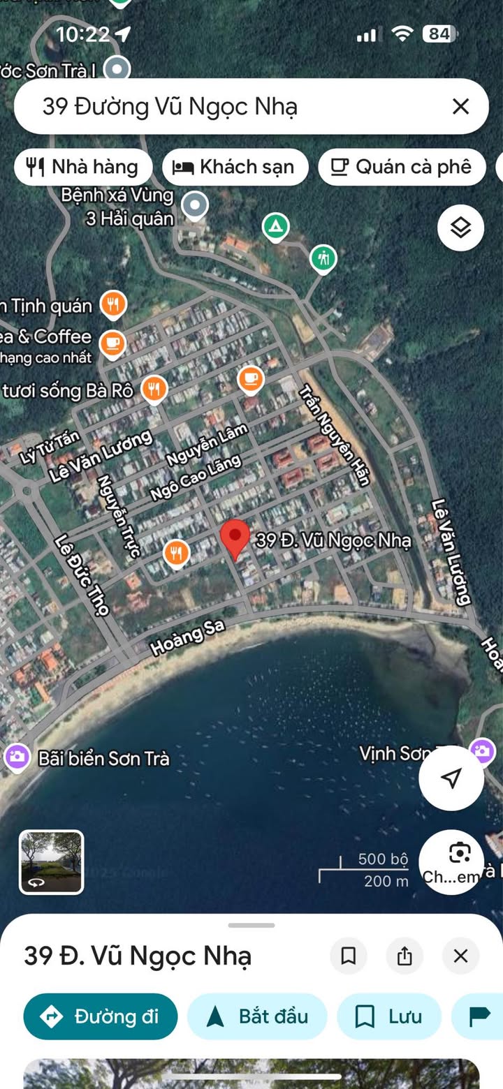 Đất nền Vũ Ngọc Nhạ, Sơn Trà 180m² giá 32 tỷ - Gần biển và công viên biển Đông!