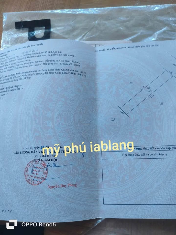 Đất thổ cư 252m² tại thôn Mỹ Phú, Chư Sê, Gia Lai - Giá chỉ 400 triệu!