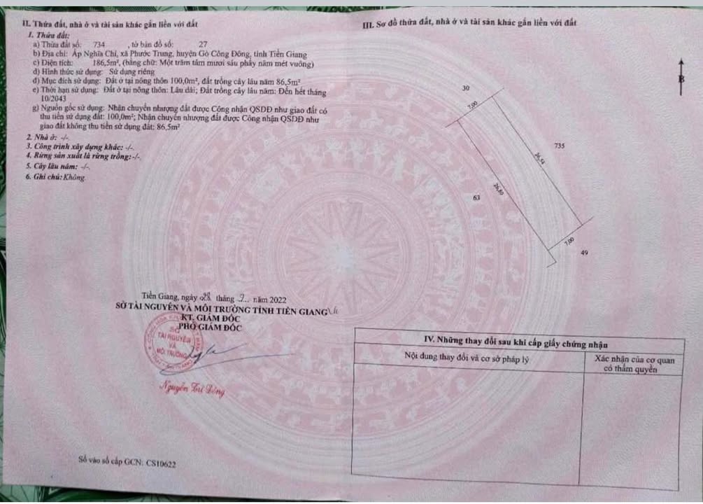 Nhà 2PN tại ấp Nghĩa Chí, Tân Hòa, Gò Công Đông, 186m² chỉ 620 triệu - Không thể bỏ lỡ!