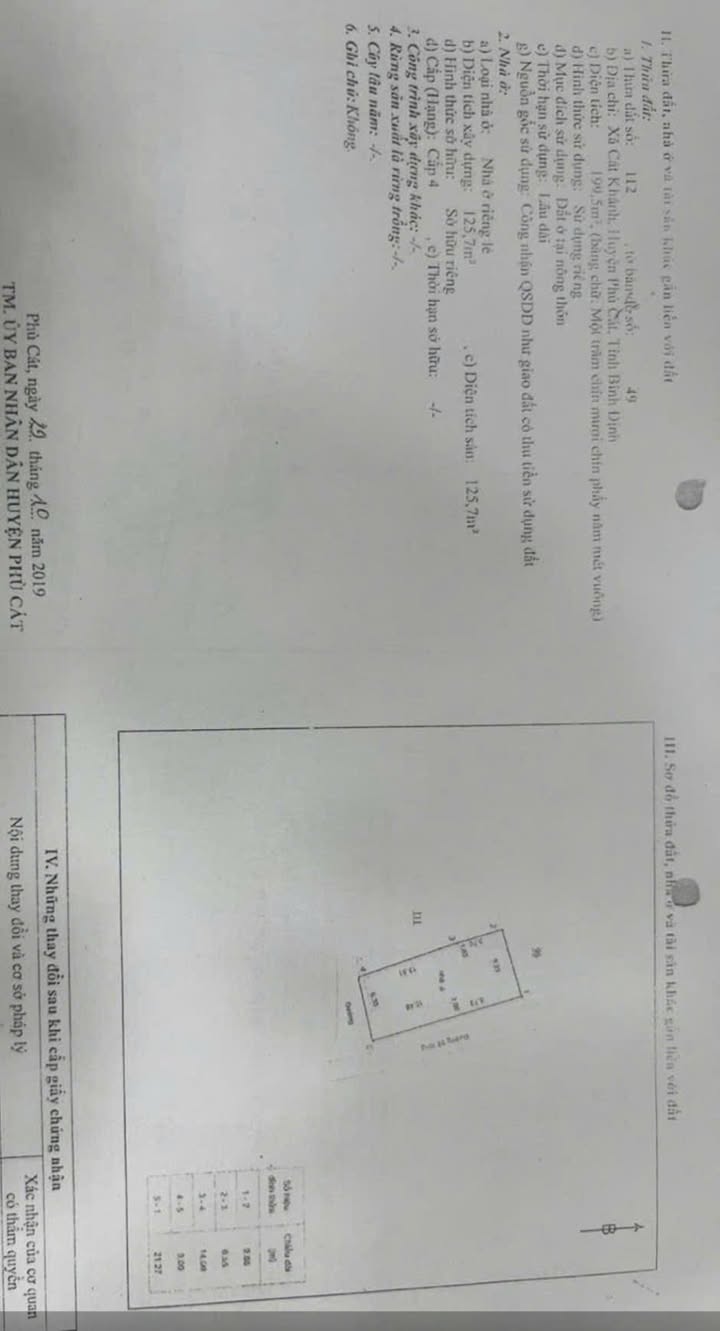 Nhà cấp 4 Cát Khánh, Phù Cát 200m² giá 700 triệu - Sẵn sàng vào ở ngay!