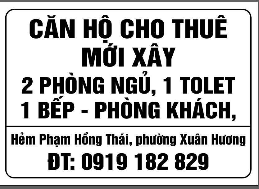 Căn hộ cho thuê Đà Lạt 2PN giá thỏa thuận - Tiện nghi hiện đại gần trung tâm!