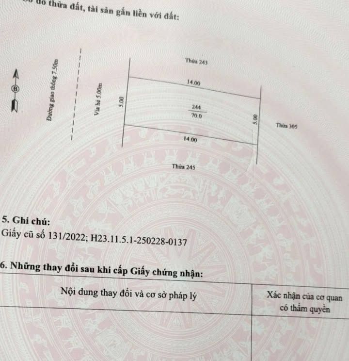 Bán đất Viện Nhi Hải Dương 70m² giá 5 tỷ - Sổ hồng trao tay ngay!