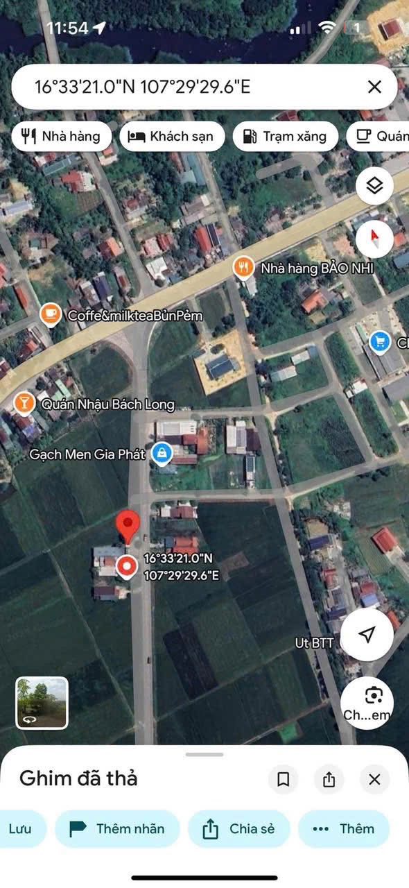 Đất kinh doanh mặt tiền Quảng Vinh, 187.5m² giá 1 tỷ - Cơ hội vàng hiếm có!