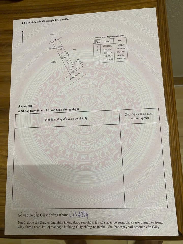 Đất nền khu phố 2, phường Tân Định 140m² giá 2 tỷ - Vị trí đẹp, tiện ích đầy đủ!