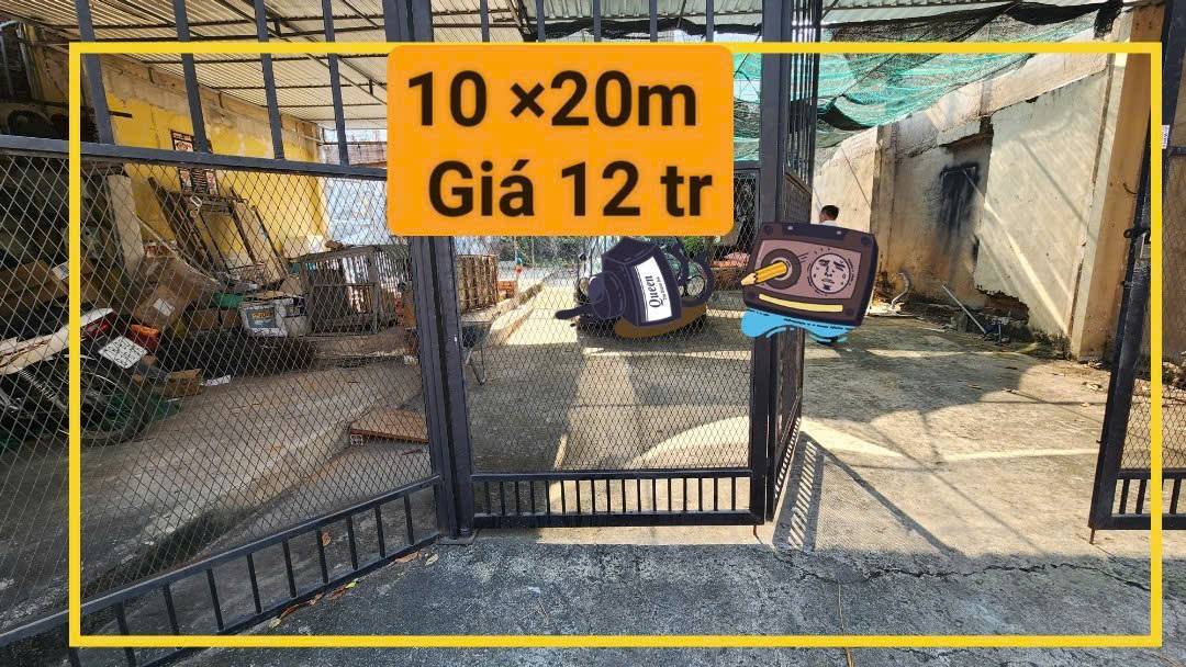 Mặt bằng cho thuê Thủ Đức 200m² giá 12 triệu - Vị trí đắc địa cho kinh doanh!